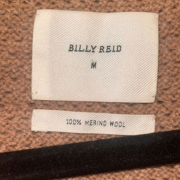 Billy Reid Tan Zip Up Sweater - Picture 3 of 3